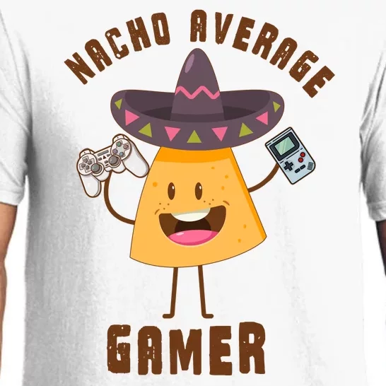 NACHO AVERAGE GAMER FUNNY GAMING MEME Pajama Set