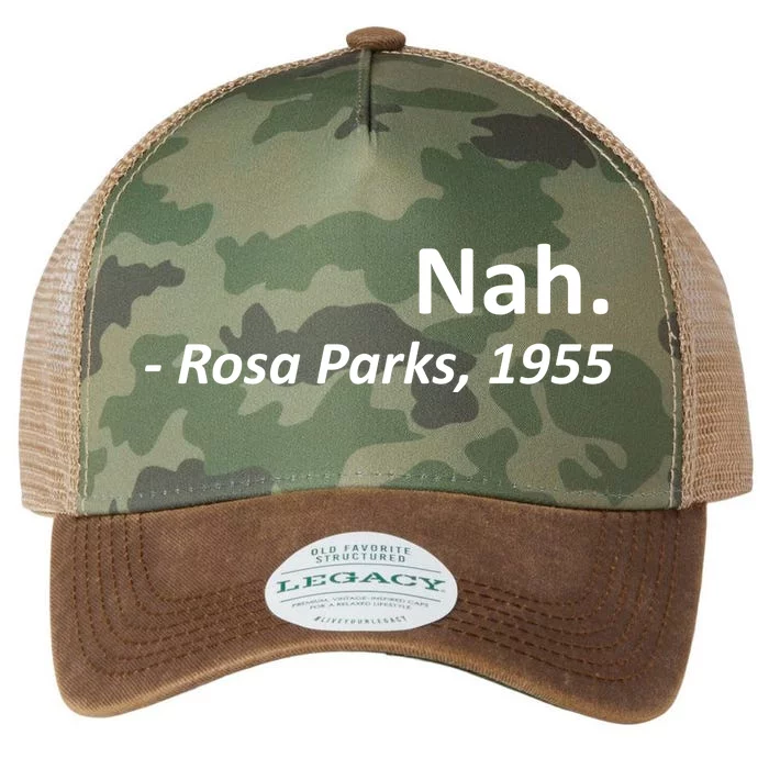 Nah. Rosa Parks, 1955 Quotation Legacy Tie Dye Trucker Hat