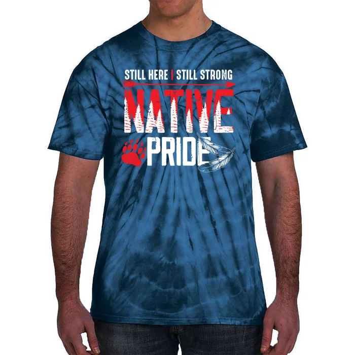 Native American Heritage Indigenous Pride Native American Tie-Dye T-Shirt