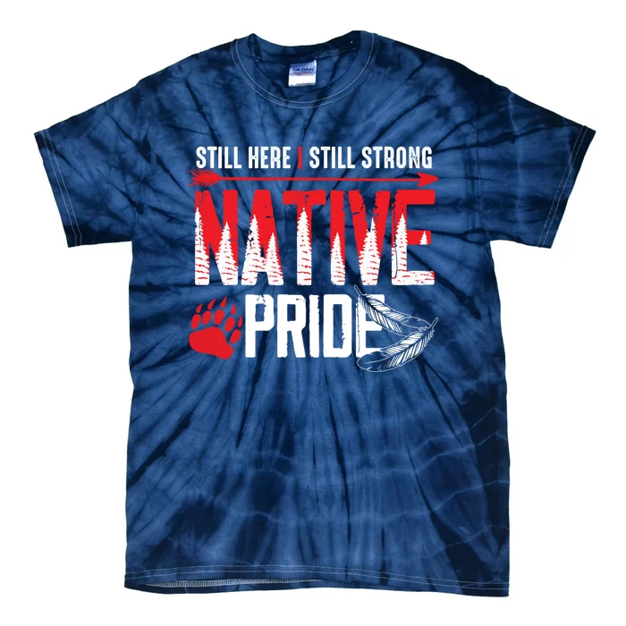 Native American Heritage Indigenous Pride Native American Tie-Dye T-Shirt