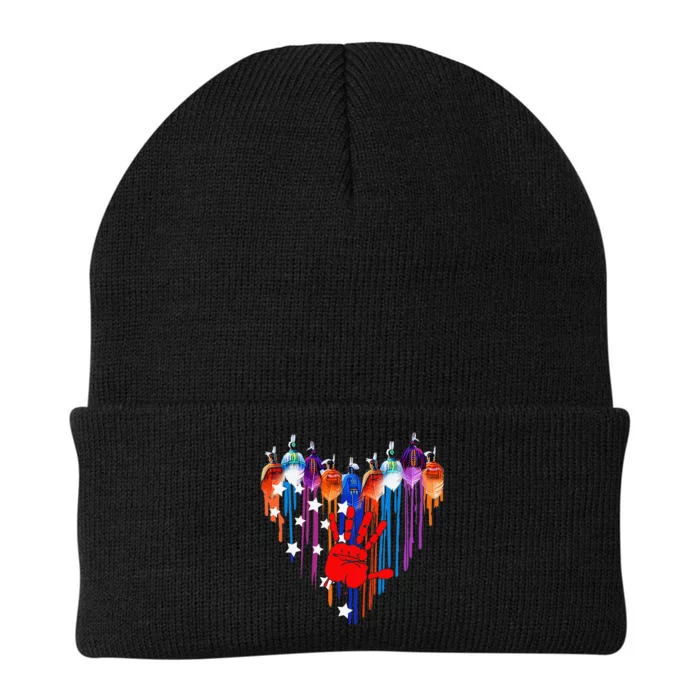 Native Americans Heart Strong Resilent No More Stolen Sister Knit Cap Winter Beanie