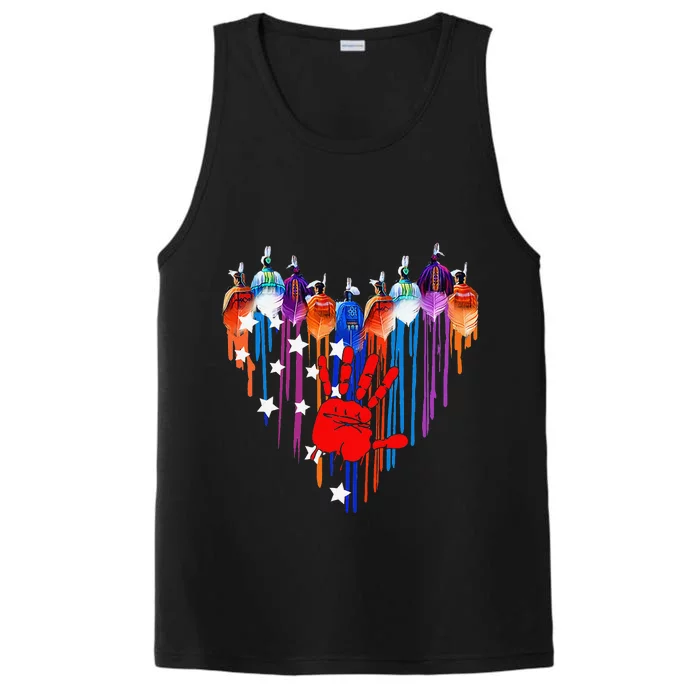 Native Americans Heart Strong Resilent No More Stolen Sister Performance Tank