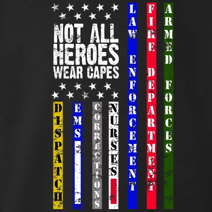 Not All Heroes Wear Capes Tribute Limited Edition Toddler Hoodie