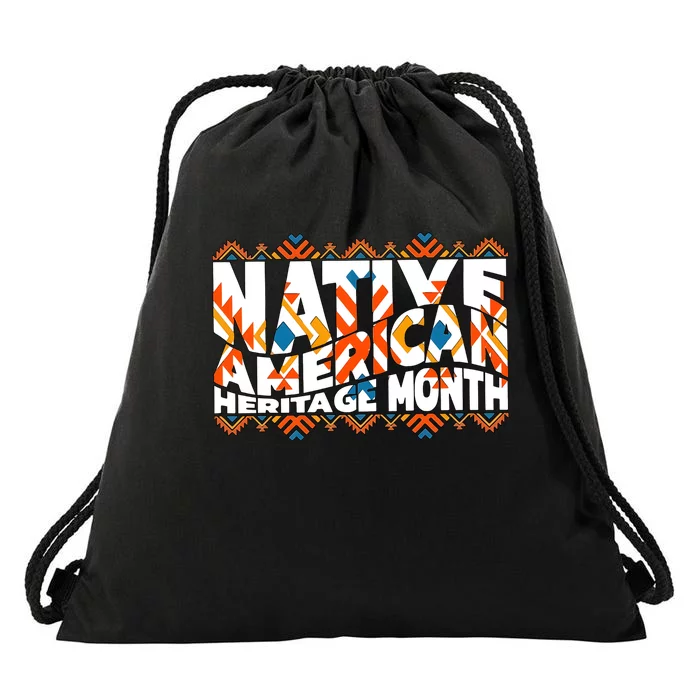 Native American Heritage Month Drawstring Bag