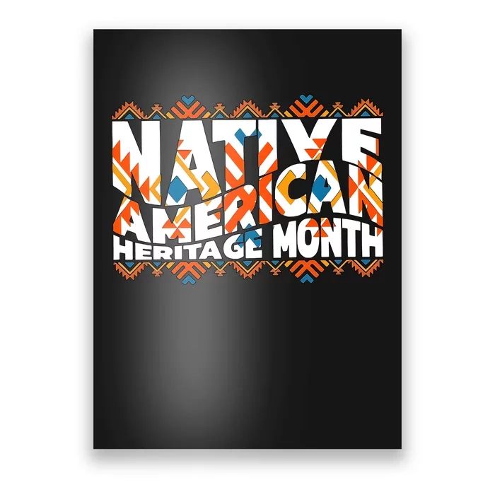 Native American Heritage Month Poster