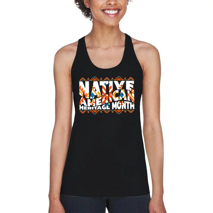 Native American Heritage Month Women's Racerback Tank