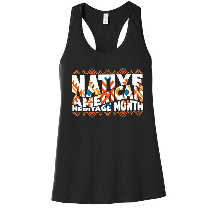 Native American Heritage Month Women's Racerback Tank