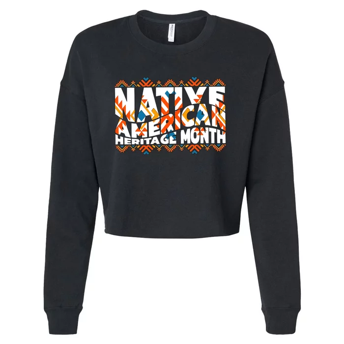 Native American Heritage Month Cropped Pullover Crew