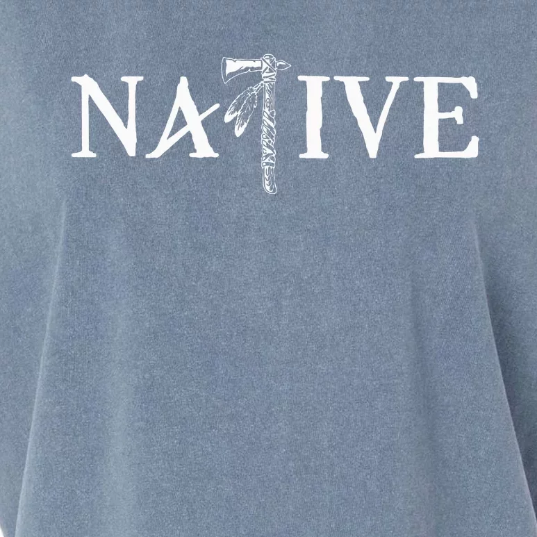 Native American Indian Day Pride Indigenous Cherokee Garment-Dyed Women's Muscle Tee