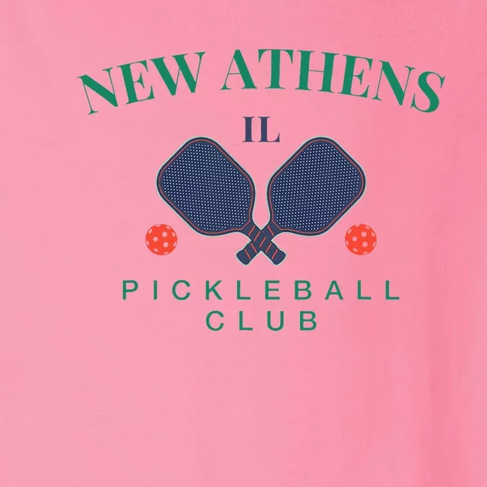 New Athens Il Pickleball Club For Paddle Players Toddler Long Sleeve Shirt