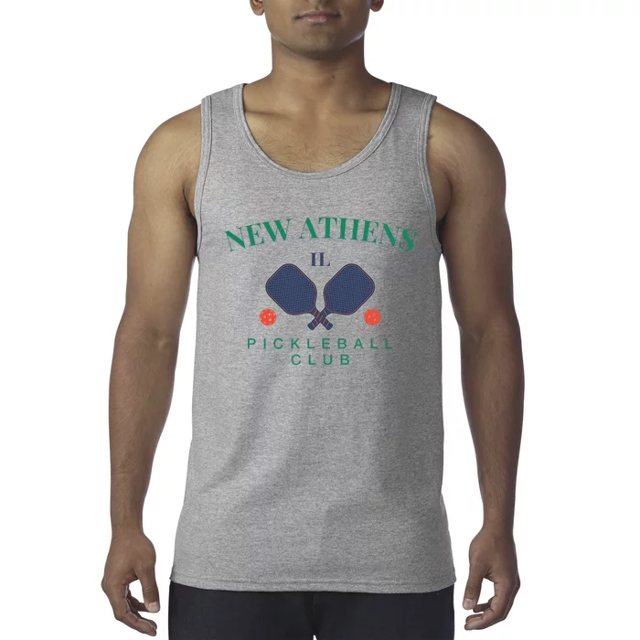 New Athens Il Pickleball Club For Paddle Players Tank Top