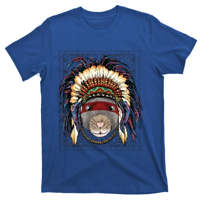 Native American Indian Rat Mouse Indigenous Peoples Day Gift T-Shirt