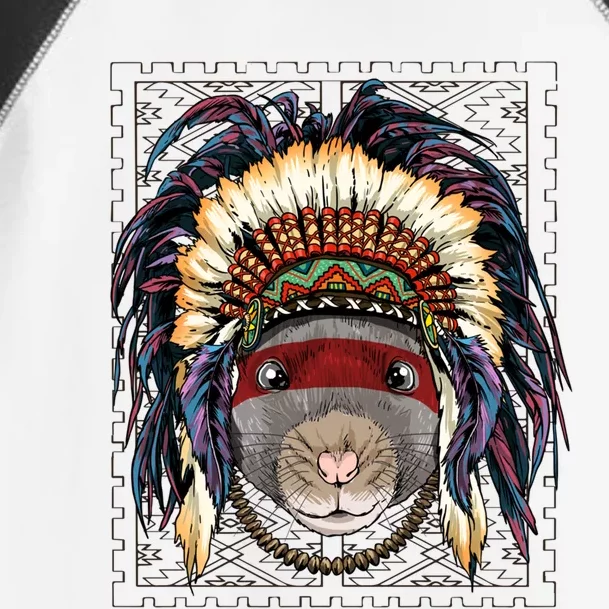 Native American Indian Rat Mouse Indigenous Peoples Day Gift Toddler Fine Jersey T-Shirt