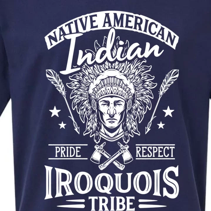 Native American Indian Pride Respect Iroquois Tribe Iroquois Gift Sueded Cloud Jersey T-Shirt