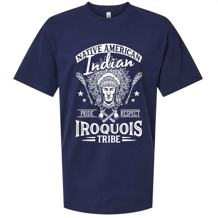 Native American Indian Pride Respect Iroquois Tribe Iroquois Gift Sueded Cloud Jersey T-Shirt