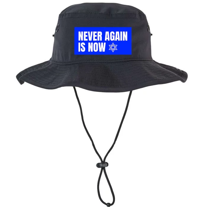 Never Again Is Now Jewish Israel Pride Am Yisrael Chai Legacy Cool Fit Booney Bucket Hat