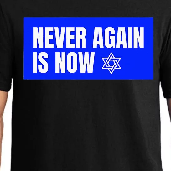 Never Again Is Now Jewish Israel Pride Am Yisrael Chai Pajama Set