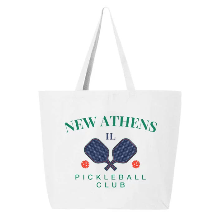 New Athens Il Pickleball Club For Paddle Players 25L Jumbo Tote