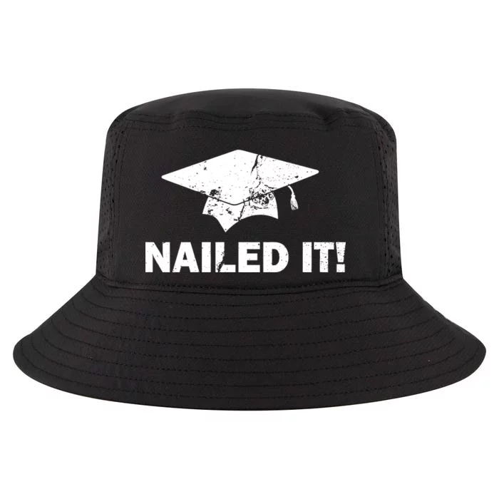 Nailed It Funny Graduation Cool Comfort Performance Bucket Hat