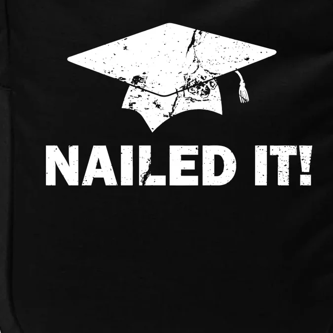 Nailed It Funny Graduation Impact Tech Backpack