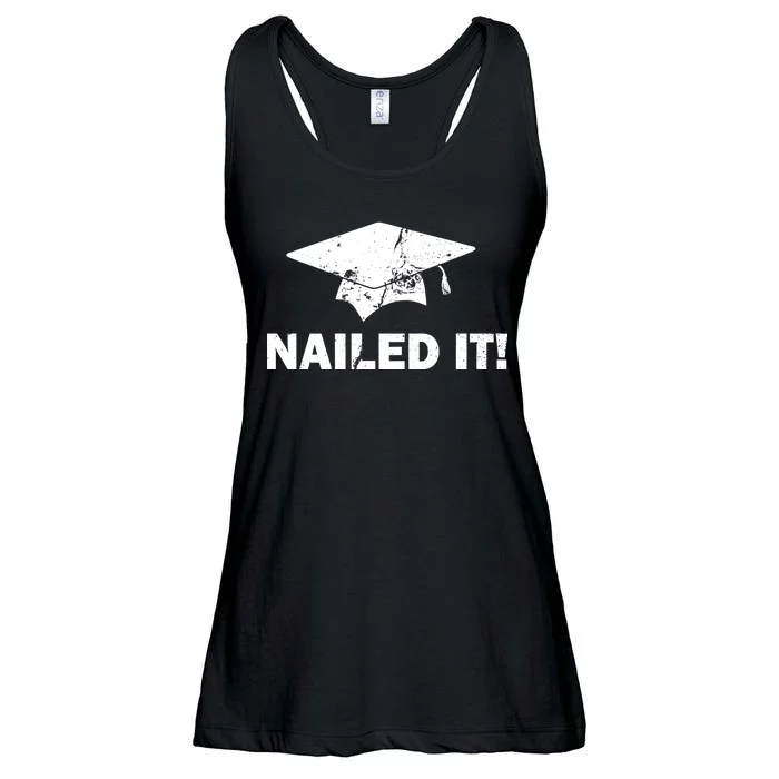 Nailed It Funny Graduation Ladies Essential Flowy Tank