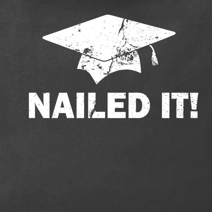 Nailed It Funny Graduation Zip Tote Bag