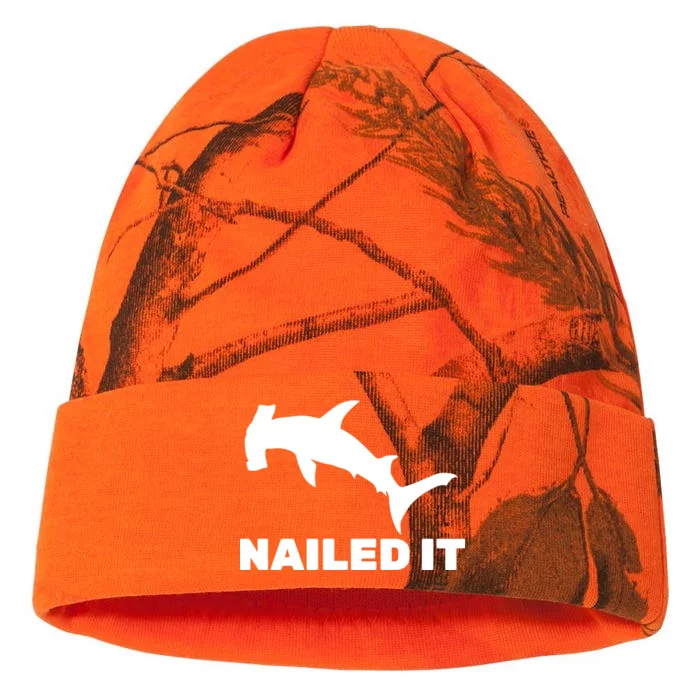 Nailed It Hammerhead Shark Kati - 12in Camo Beanie