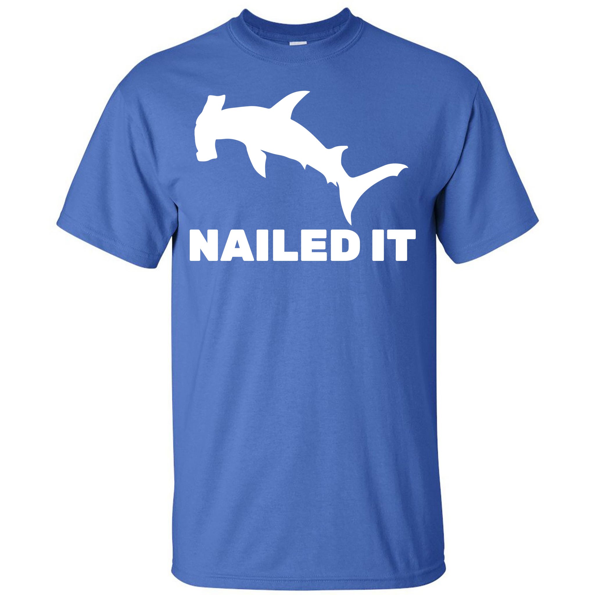 Nailed It Hammerhead Shark Tall T-Shirt
