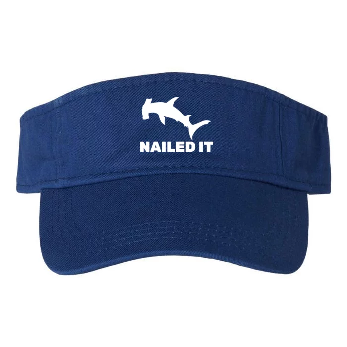 Nailed It Hammerhead Shark Valucap Bio-Washed Visor