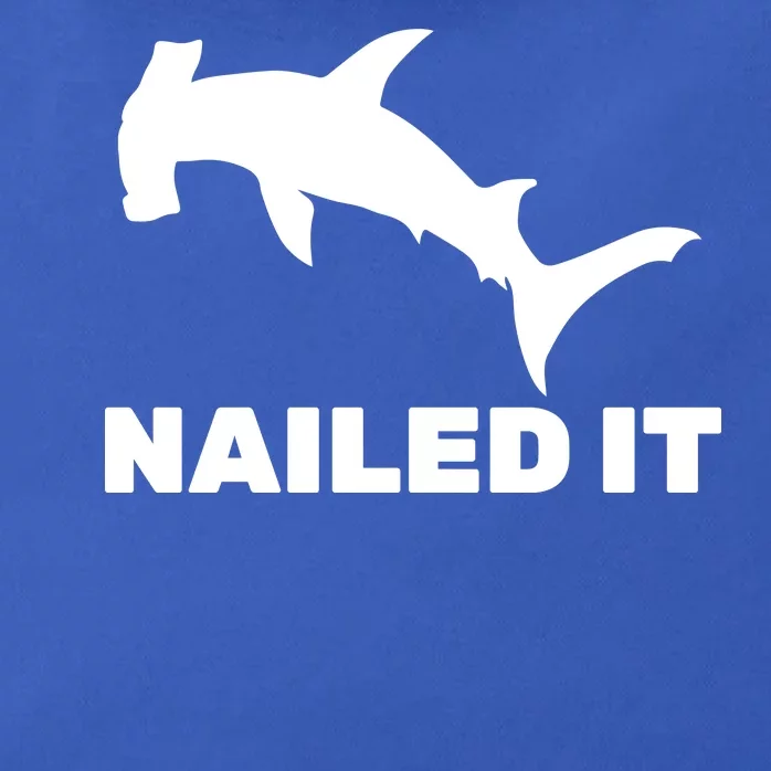 Nailed It Hammerhead Shark Zip Tote Bag