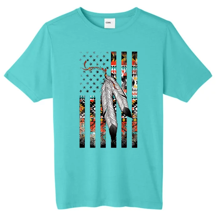 Native American Justice Day  Tribe Feather Flag ChromaSoft Performance T-Shirt