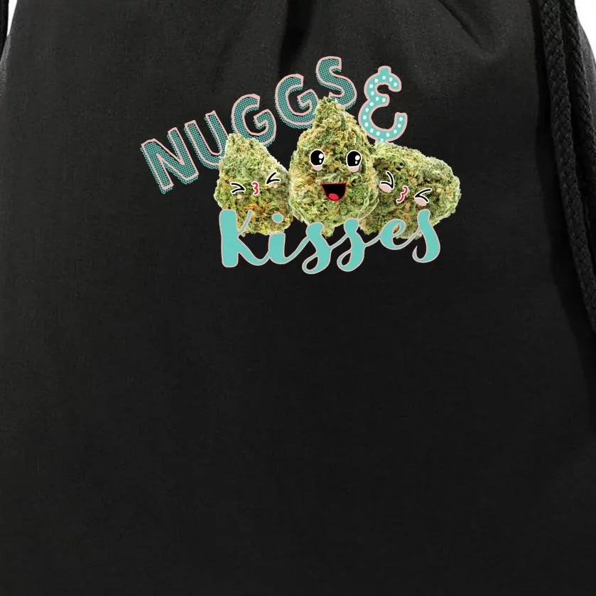 Nuggs And Kisses Drawstring Bag