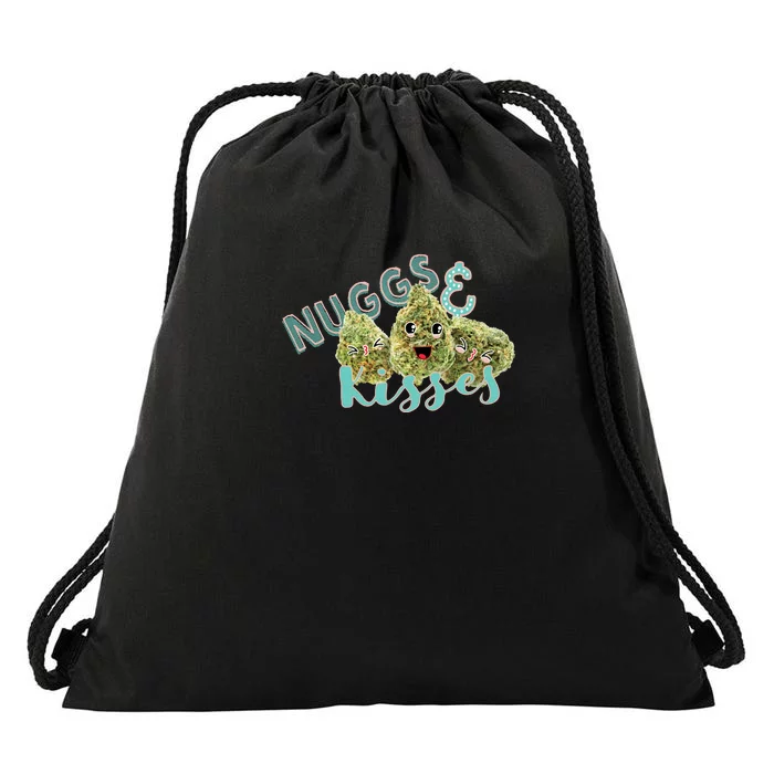 Nuggs And Kisses Drawstring Bag