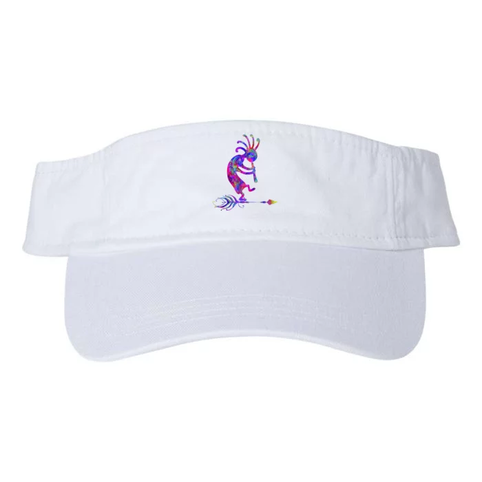 Native American Kokopelli With Feather 2 Fan Fun Valucap Bio-Washed Visor