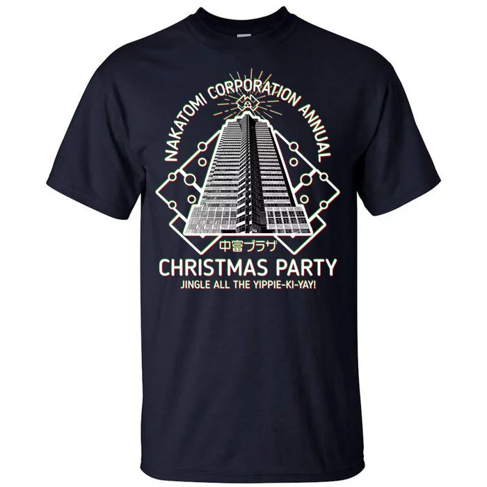 Nakatomi Corporation Annual Christmas Party Tall T-Shirt