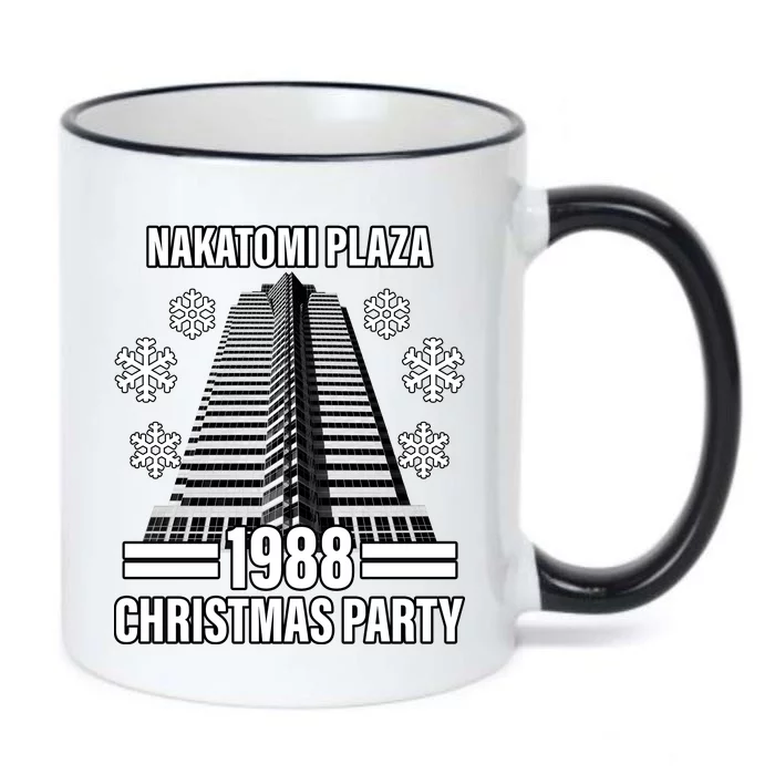 Nakatomi Plaza Christmas Party 1988 Black Color Changing Mug