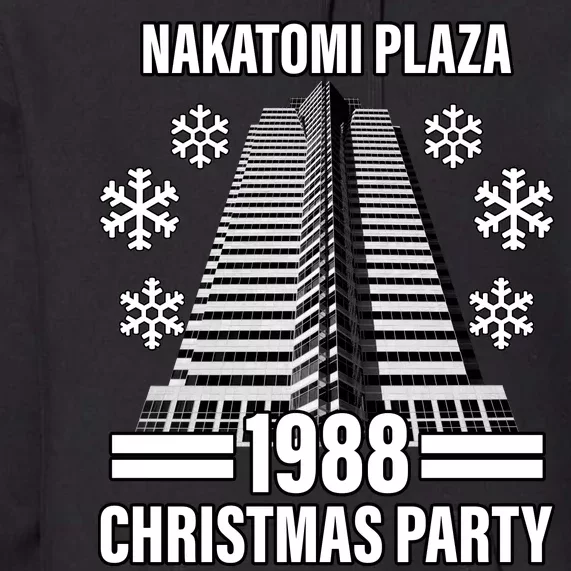 Nakatomi Plaza Christmas Party 1988 Premium Hoodie