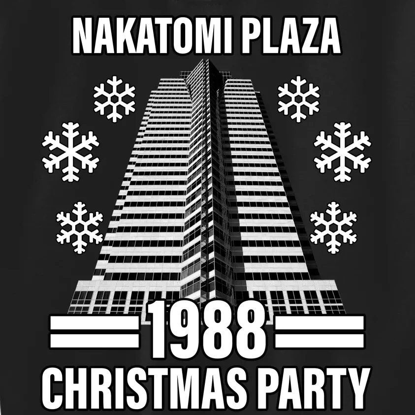 Nakatomi Plaza Christmas Party 1988 Kids Sweatshirt