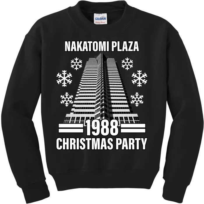 Nakatomi Plaza Christmas Party 1988 Kids Sweatshirt