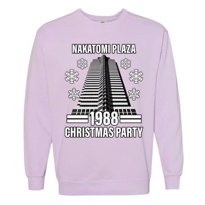 Nakatomi Plaza Christmas Party 1988 Garment-Dyed Sweatshirt