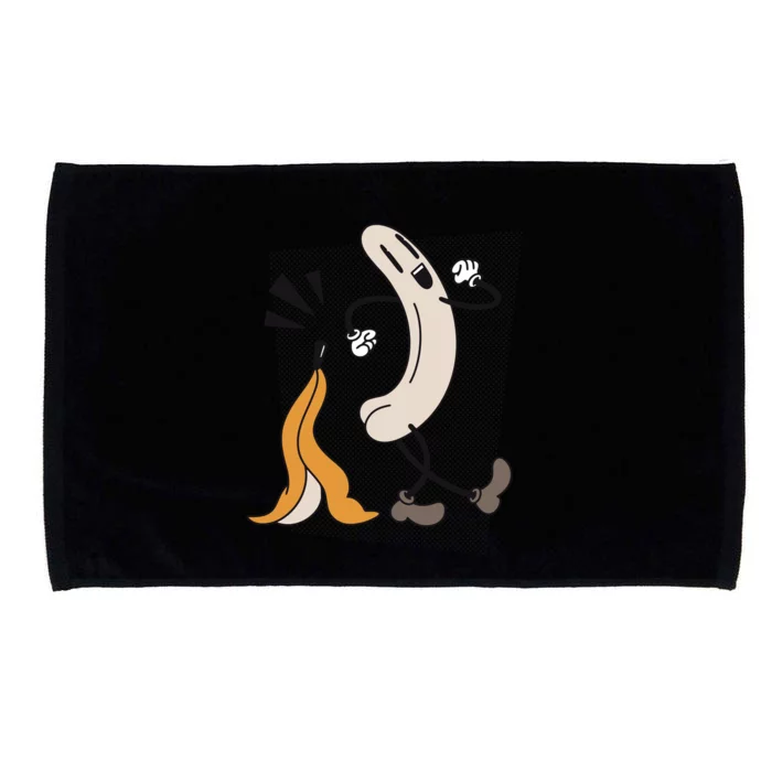 Naked Banana Retro Cartoon Microfiber Hand Towel