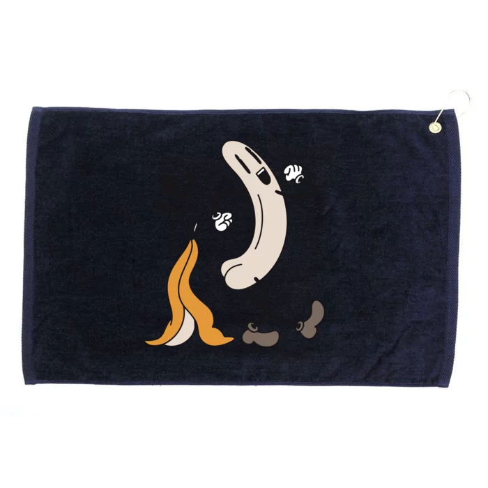 Naked Banana Retro Cartoon Grommeted Golf Towel