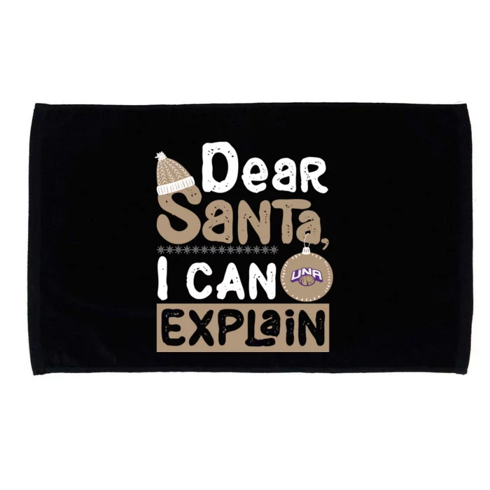 North Alabama Lions Dear Santa I Can Explain Funny Ugly Xmas Gift Microfiber Hand Towel