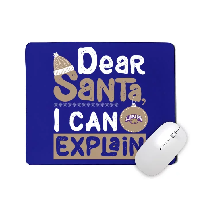 North Alabama Lions Dear Santa I Can Explain Funny Ugly Xmas Gift Mousepad