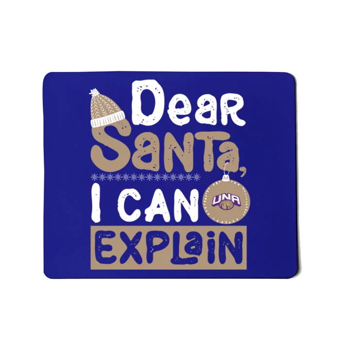 North Alabama Lions Dear Santa I Can Explain Funny Ugly Xmas Gift Mousepad