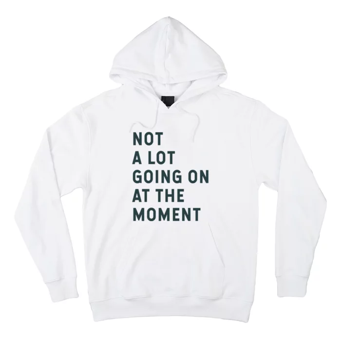 Not A Lot Going On At The Moment Hoodie