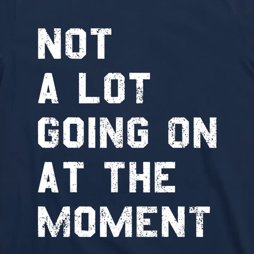 Not A Lot Going On At The Moment Funny Gift T-Shirt