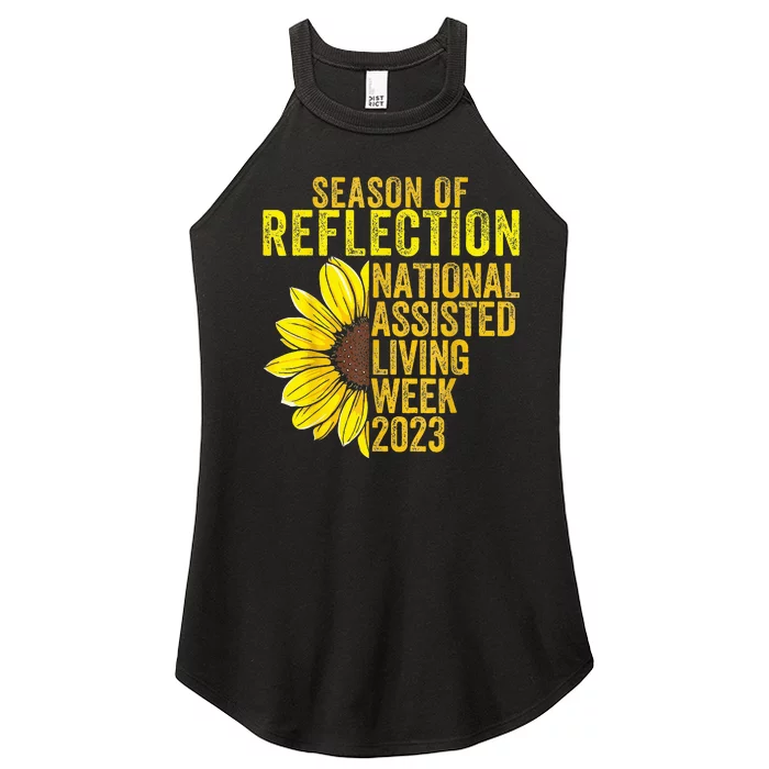 National Assisted Living Week Season Of Reflection Women’s Perfect Tri Rocker Tank