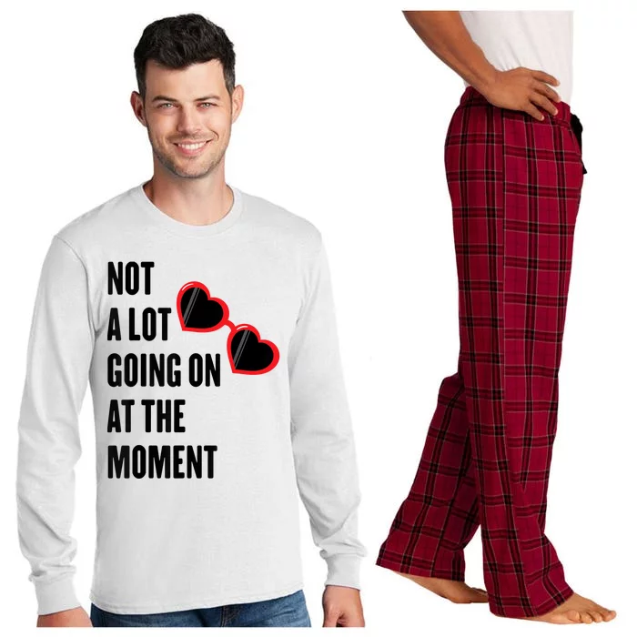 Not A Lot Going On At The Moment Long Sleeve Pajama Set