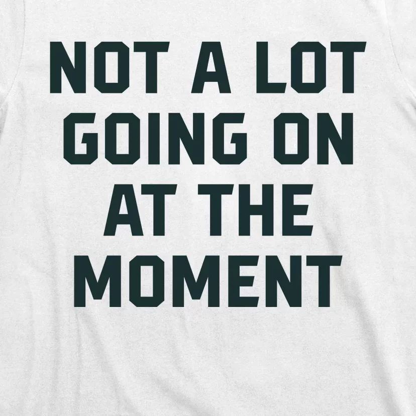 Not A Lot Going On At The Moment Funny T-Shirt